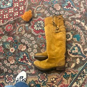 Zara Trafaluc Faux Fur Lined Boots